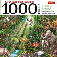 Asian Jungle Wildlife - 1000 Piece Jigsaw Puzzle