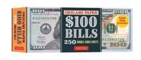 Origami Paper: Actual-Size One Hundred Dollar Bills