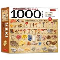 Vintage Botanical Mushrooms - 1000 Piece Jigsaw Puzzle