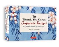 16 Japanese Designs Thank You Cards