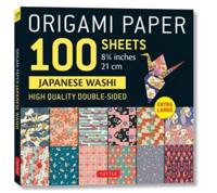 Origami Paper 100 Sheets Japanese Washi 8 1/4 Inch (21 Cm)