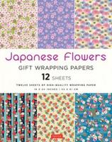 Japanese Flowers Gift Wrapping Papers - 12 Sheets