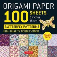 Origami Paper 100 Sheets Butterfly Patterns 6 Inch (15 Cm)