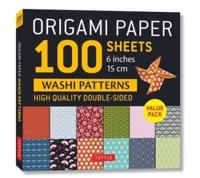 Origami Paper 100 Sheets Washi Patterns 6 Inch (15 Cm)
