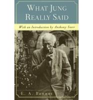 What Jung Really Said