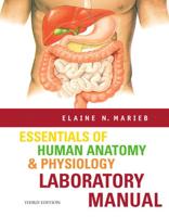 Essentials of Human Anatomy & Physiology. Laboratory Manual