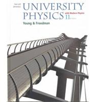 Sears and Zemansky's University Physics