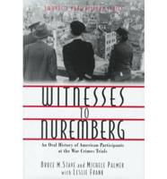 Witnesses to Nuremberg