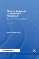Second Language Acquisition in Childhood: Volume 1: Preschool Children