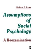 Assumptions of Social Psychology