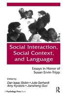 Social Interaction, Social Context, and Language