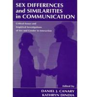 Sex Differences and Similarities in Communication