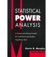 Statistical Power Analysis