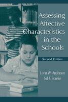 Assessing Affective Characteristics in the Schools