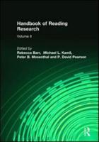 Handbook of Reading Research