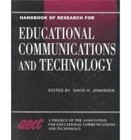 Handbook of Research for Educational Communications and Technology