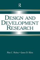 Design and Development Research : Methods, Strategies, and Issues