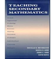 Teaching Secondary Mathematics