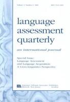 Language Assessment and Language Acquisition: A Cross-Linguistics Perspective
