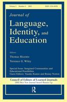Imagined Communities and Educational Possibilities : A Special Issue of the journal of Language, Identity, and Education