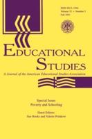 Poverty and Schooling : A Special Issue of Educational Studies