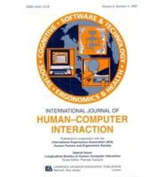 International Journal of Human-Computer Interaction. Vol. 9, No. 4 Special Issue : Longitudinal Studies of Human-Computer Interaction