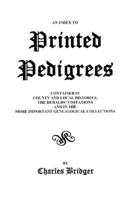 An Index to Printed Pedigrees