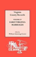 Early Virginia Marriages