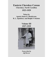 Eastern Cherokee Census 1923-1929, Vol. III