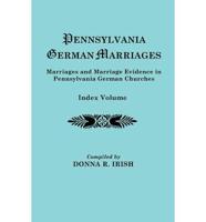 Pennsylvania German Marriages