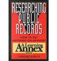 Researching Public Records