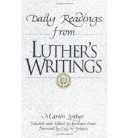 Daily Readings from Luther's Writings