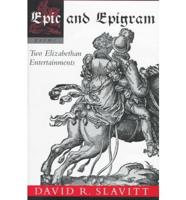 Epic and Epigram
