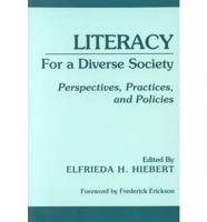 Literacy for a Diverse Society