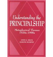 Understanding the Principalship