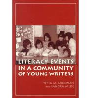 Literacy Events in a Community of Young Writers