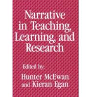 Narrative in Teaching, Learning and Research