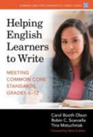 Helping English Learners to Write