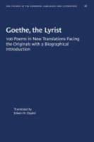Goethe, the Lyrist