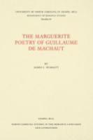 The Marguerite Poetry of Guillaume De Machaut
