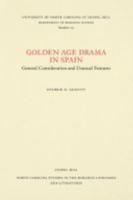 Golden Age Drama in Spain