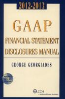 2012-2013 GAAP Financial Statement Disclosures Manual