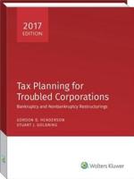 Tax Planning for Troubled Corporations (2017)