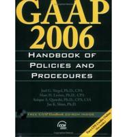 GAAP 2006 Handbook Of Policies And Procedures