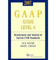 2007 Miller GAAP Guide Level A