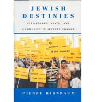 Jewish Destinies