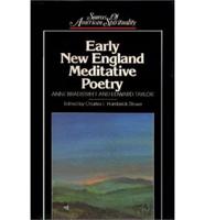 Early New England Meditative Poetry