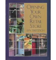 Opening Your Own Retail Store