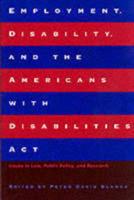 Employment, Disability, and the Americans With Disabilities Act