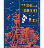 Explorers and Discoverers of the World